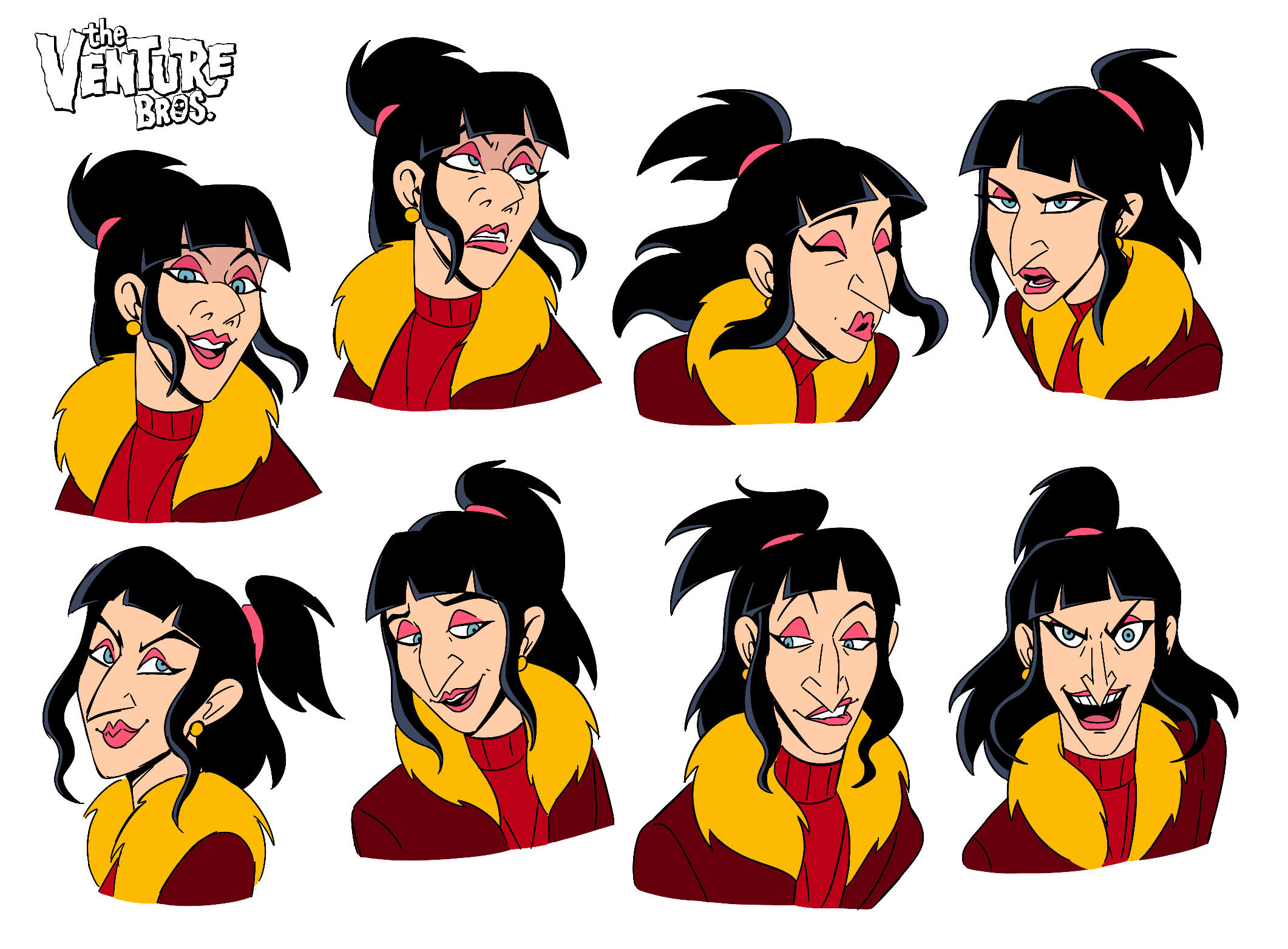 Chrissy Expression Sheet