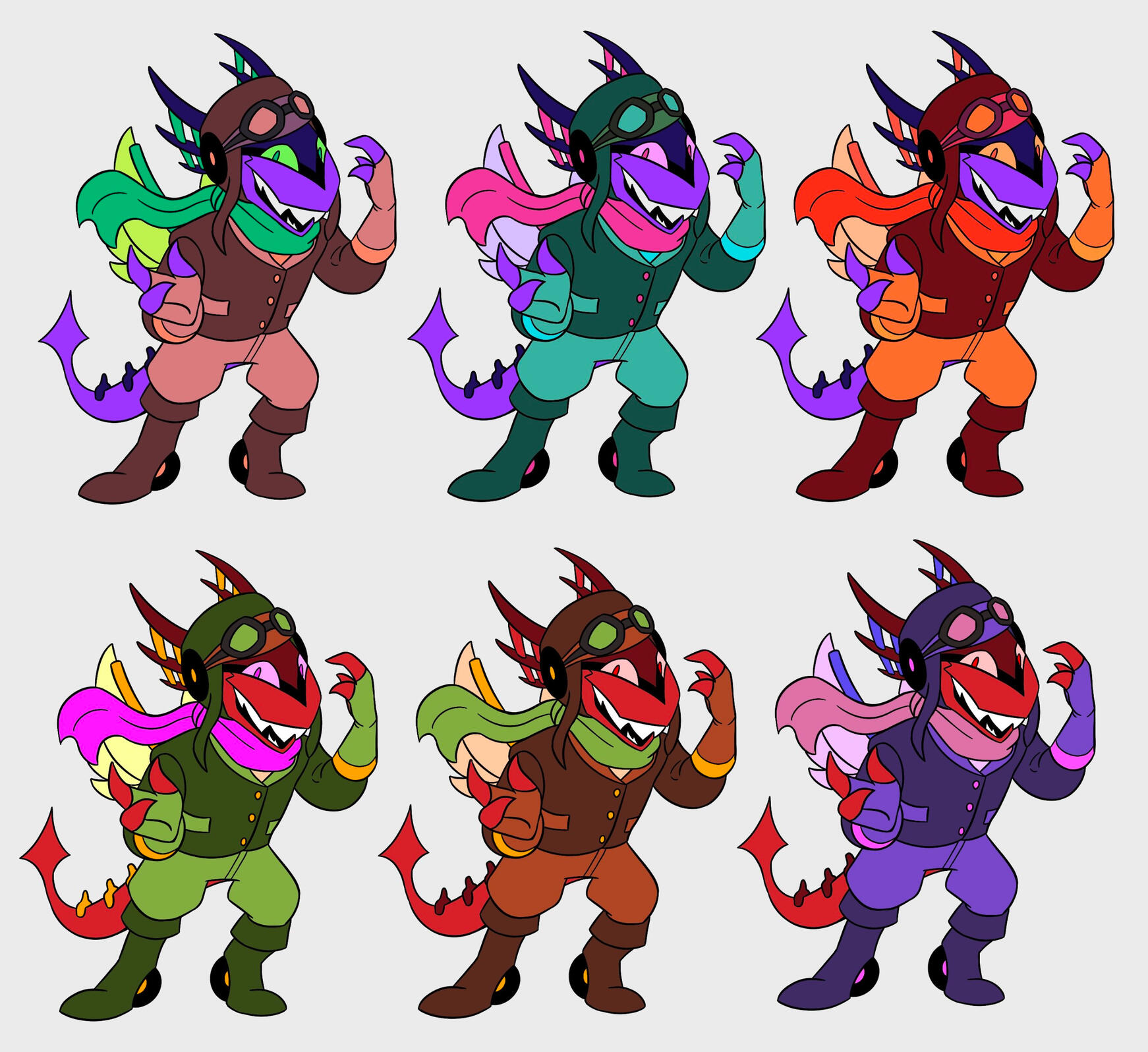 Firefly Colour Variations