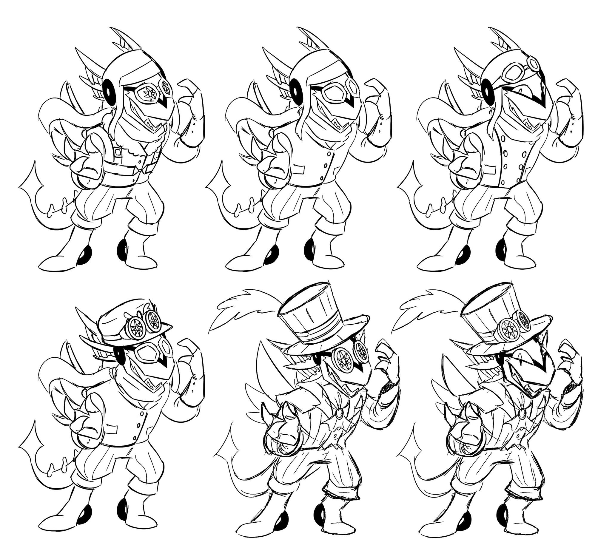 Firefly Design Sketches