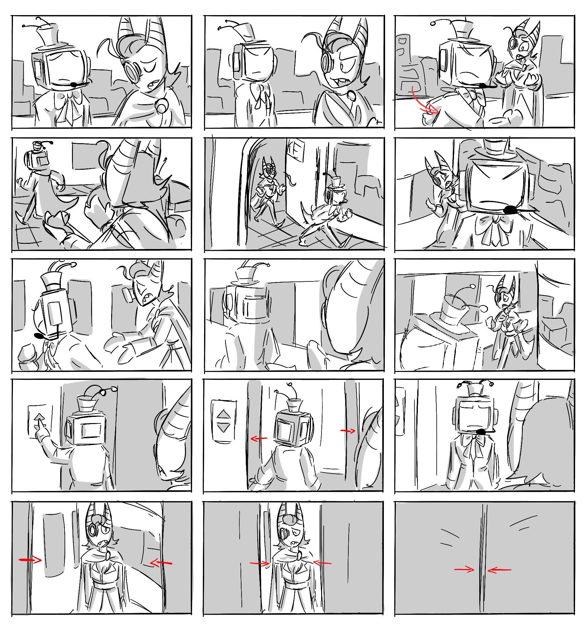 "Biggering" Storyboard 3