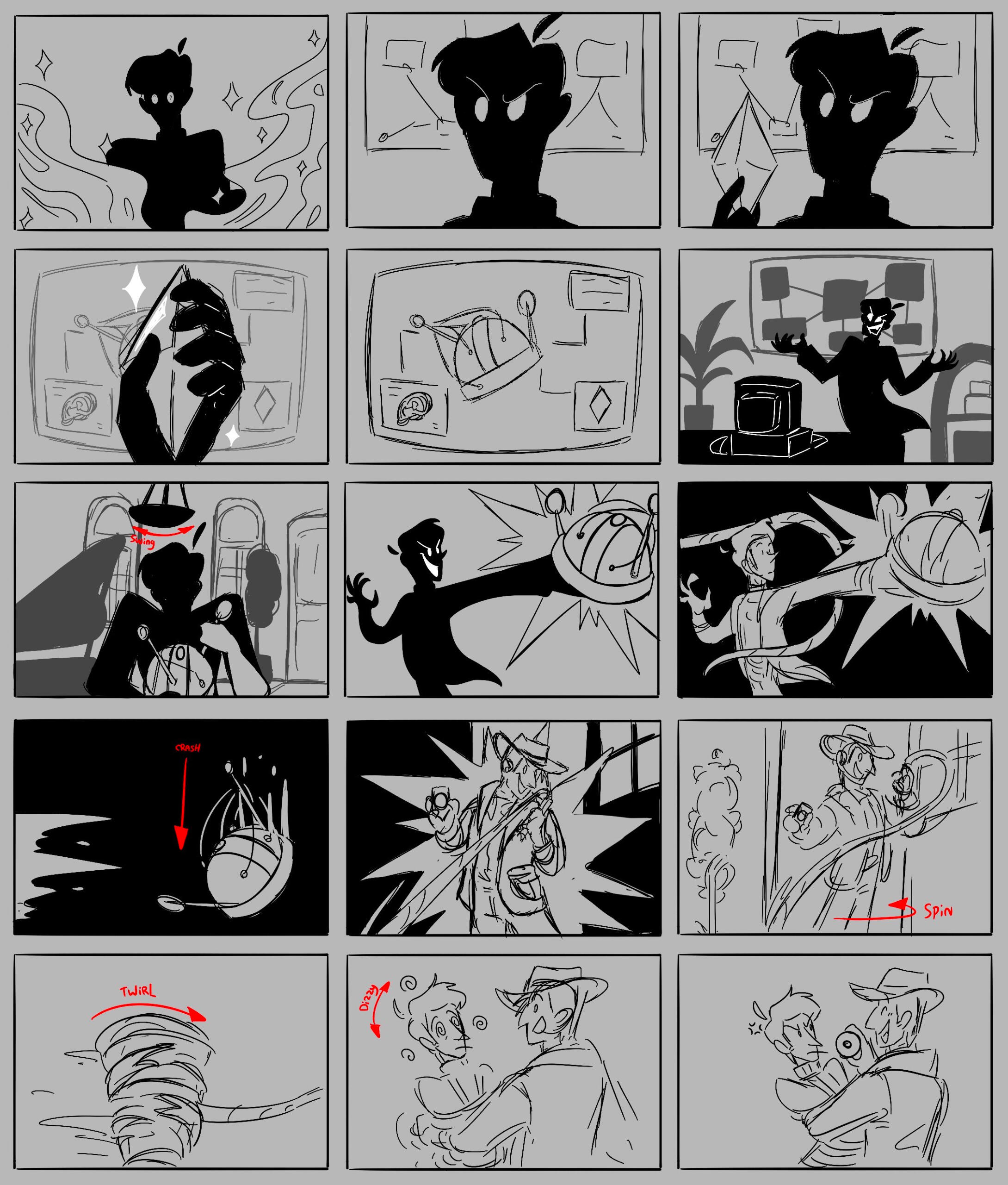 Rough Storyboard
